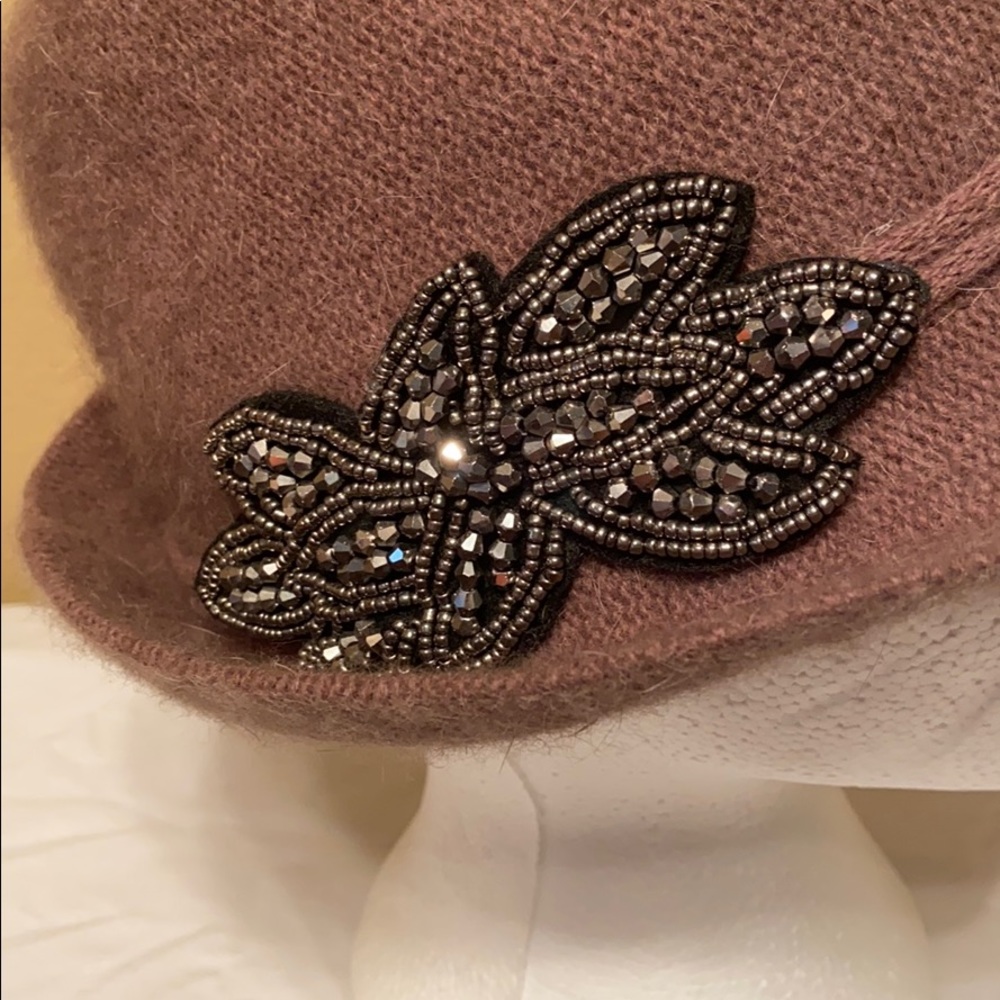 Something Special Angora Wool Embellished Hat View 2